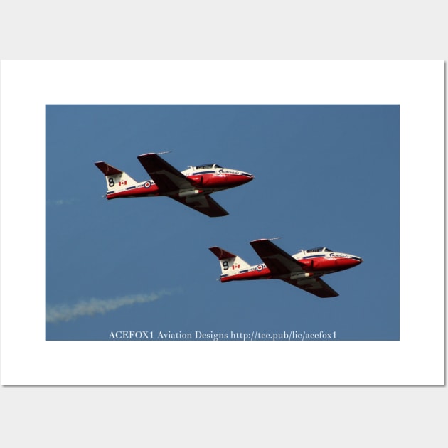 RCAF Snowbirds Wall Art by acefox1